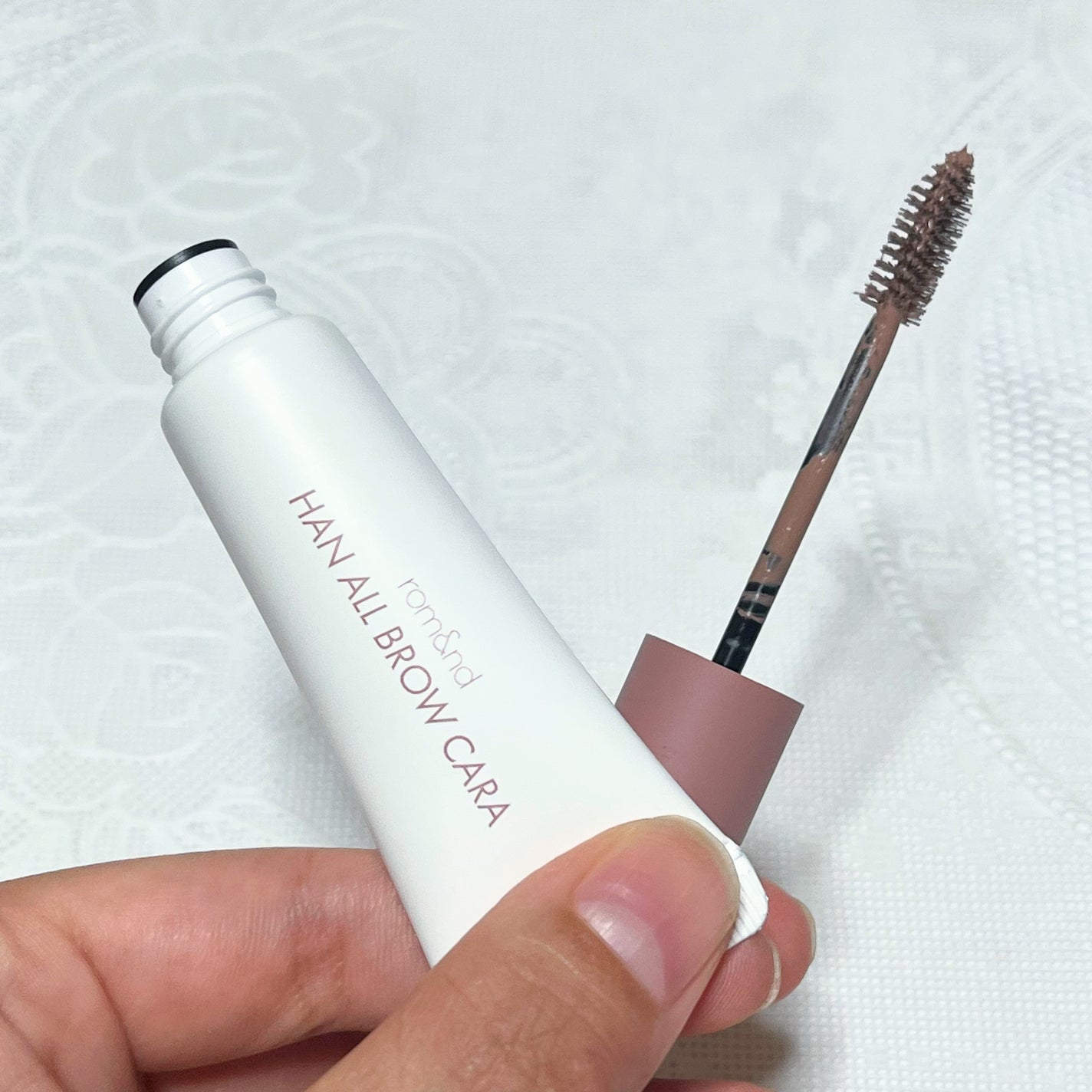 ハンオールブロウカラ/rom&nd/眉マスカラを使ったクチコミ(7枚目)