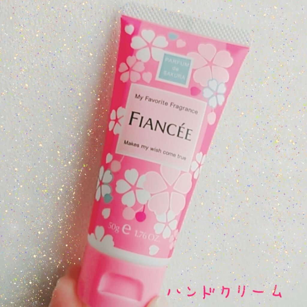ハンドクリーム さくらの香り N/フィアンセ/ハンドクリームを使ったクチコミ(1枚目)