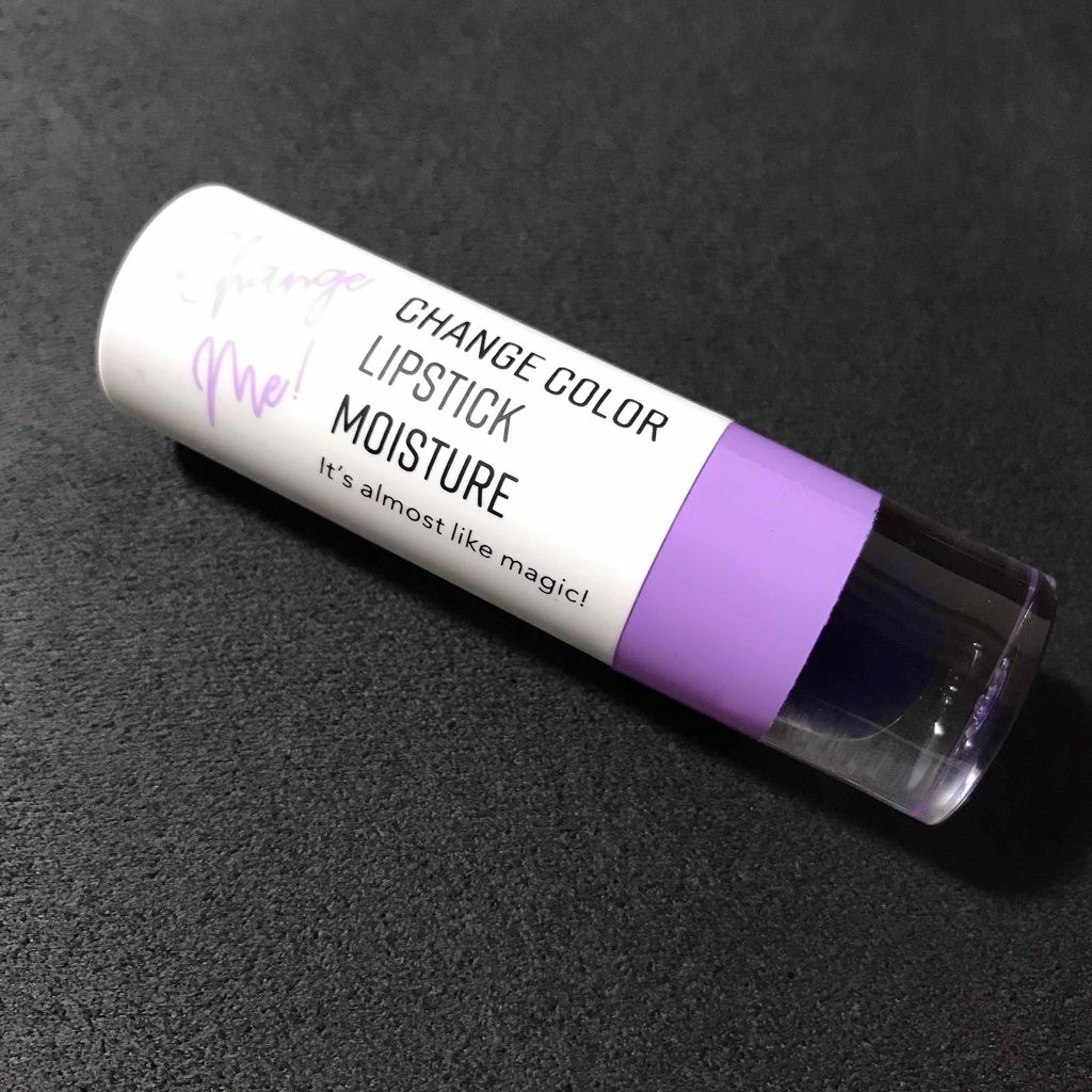 CHANGE COLOR LIPSTICK MOISTURE/CHANGE COLOR/リップケアを使ったクチコミ（1枚目）