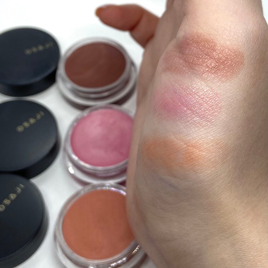 ニュアンス フェイスカラー/OSAJI/ジェル・クリームチークを使ったクチコミ(8枚目)