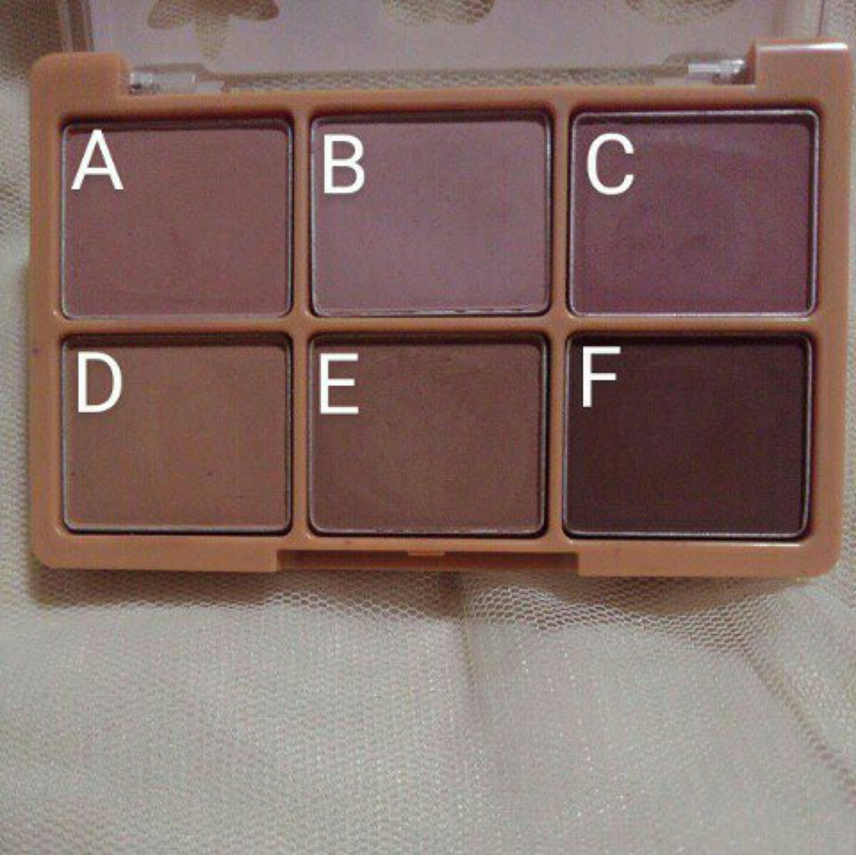 ワンショットアイパレット 07＃MELLOW SAND/CHICAY CHICO/アイシャドウパレットを使ったクチコミ（2枚目）