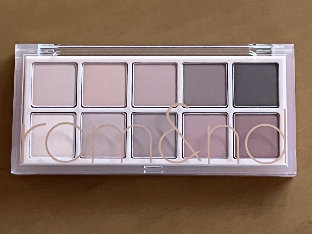 ベターザンパレット/rom&nd/アイシャドウパレットを使ったクチコミ（1枚目）