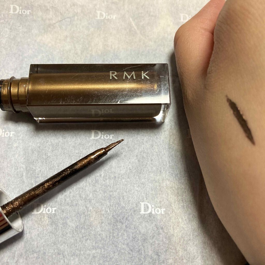 インジーニアス リクイドアイライナー EX/RMK/リキッドアイライナーを使ったクチコミ(2枚目)