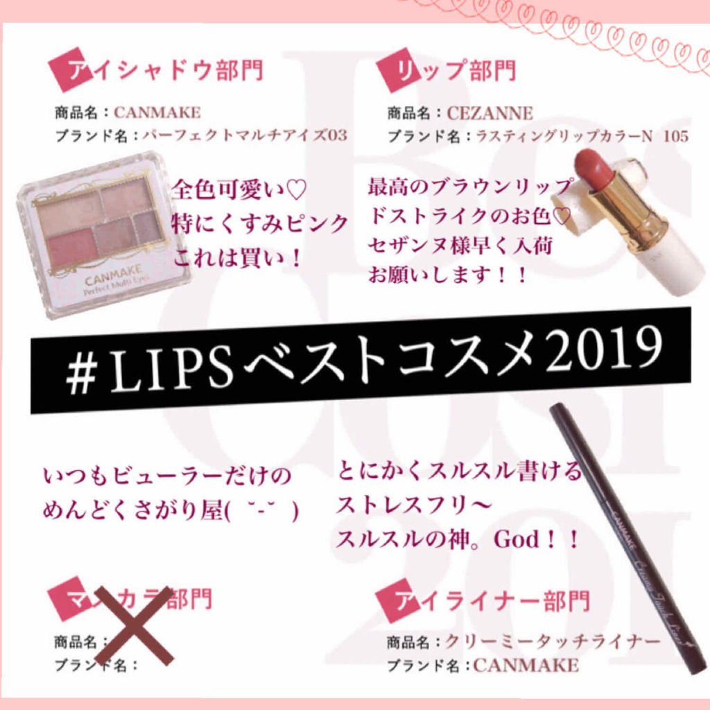 パーフェクトマルチアイズ/キャンメイク/アイシャドウパレットを使ったクチコミ（1枚目）