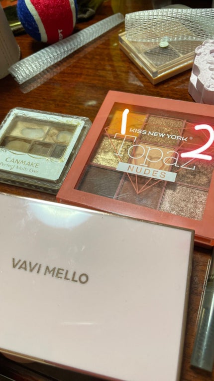 パーフェクトマルチアイズ/キャンメイク/アイシャドウパレットを使ったクチコミ(6枚目)