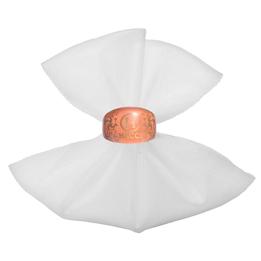 HACCI キャンディーカラーリング泡立てネット コーラル（ロゴ）