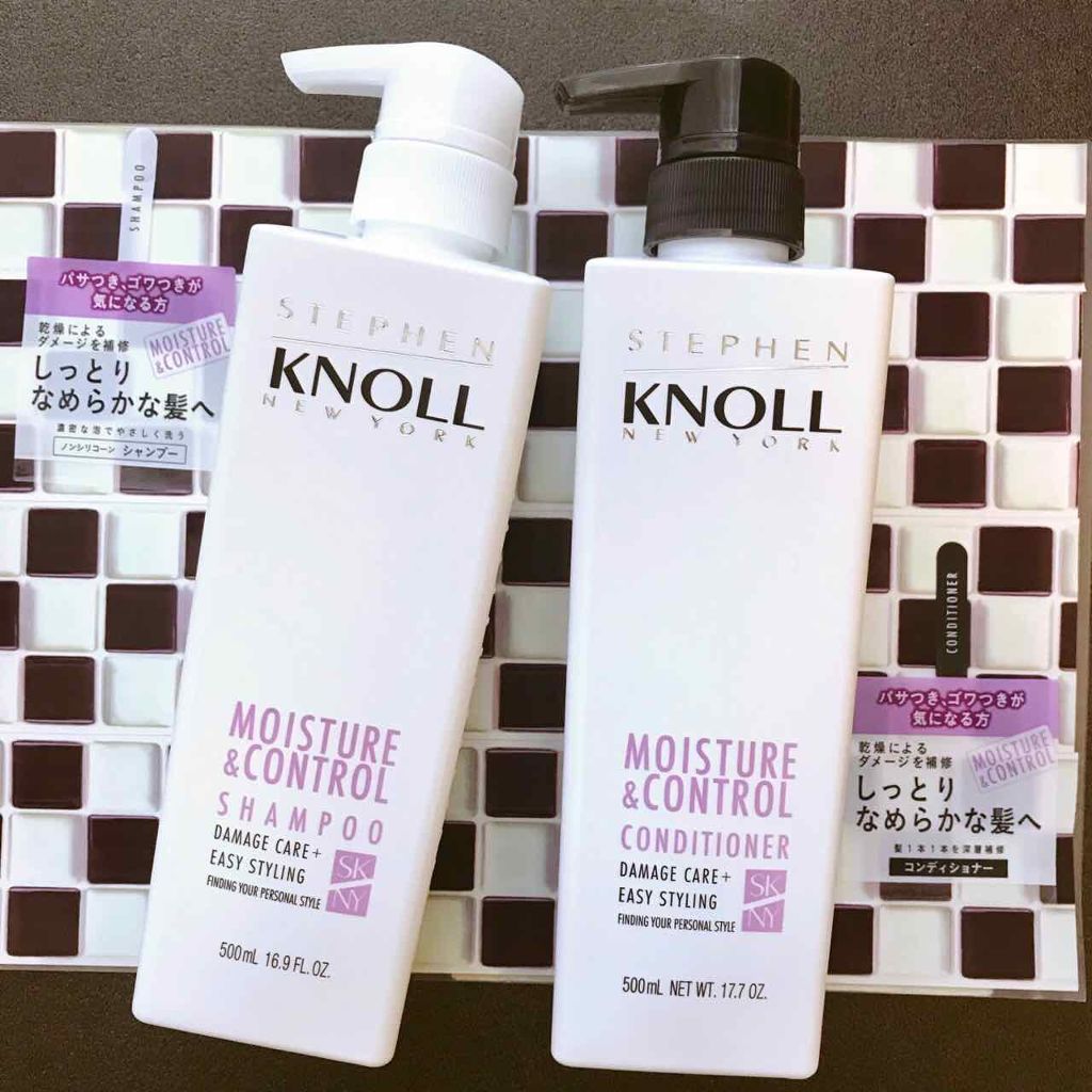 モイスチュアコントロール シャンプー/スティーブンノル ニューヨーク/市販シャンプーを使ったクチコミ(1枚目)