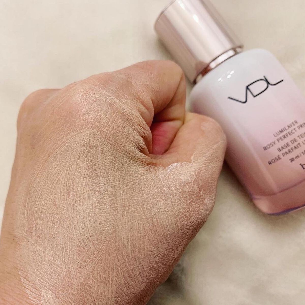 LUMILAYER ROSY PERFECT PRIMER (ルミレイヤーロージーパーフェクトプライマー)/VDL/化粧下地を使ったクチコミ(3枚目)