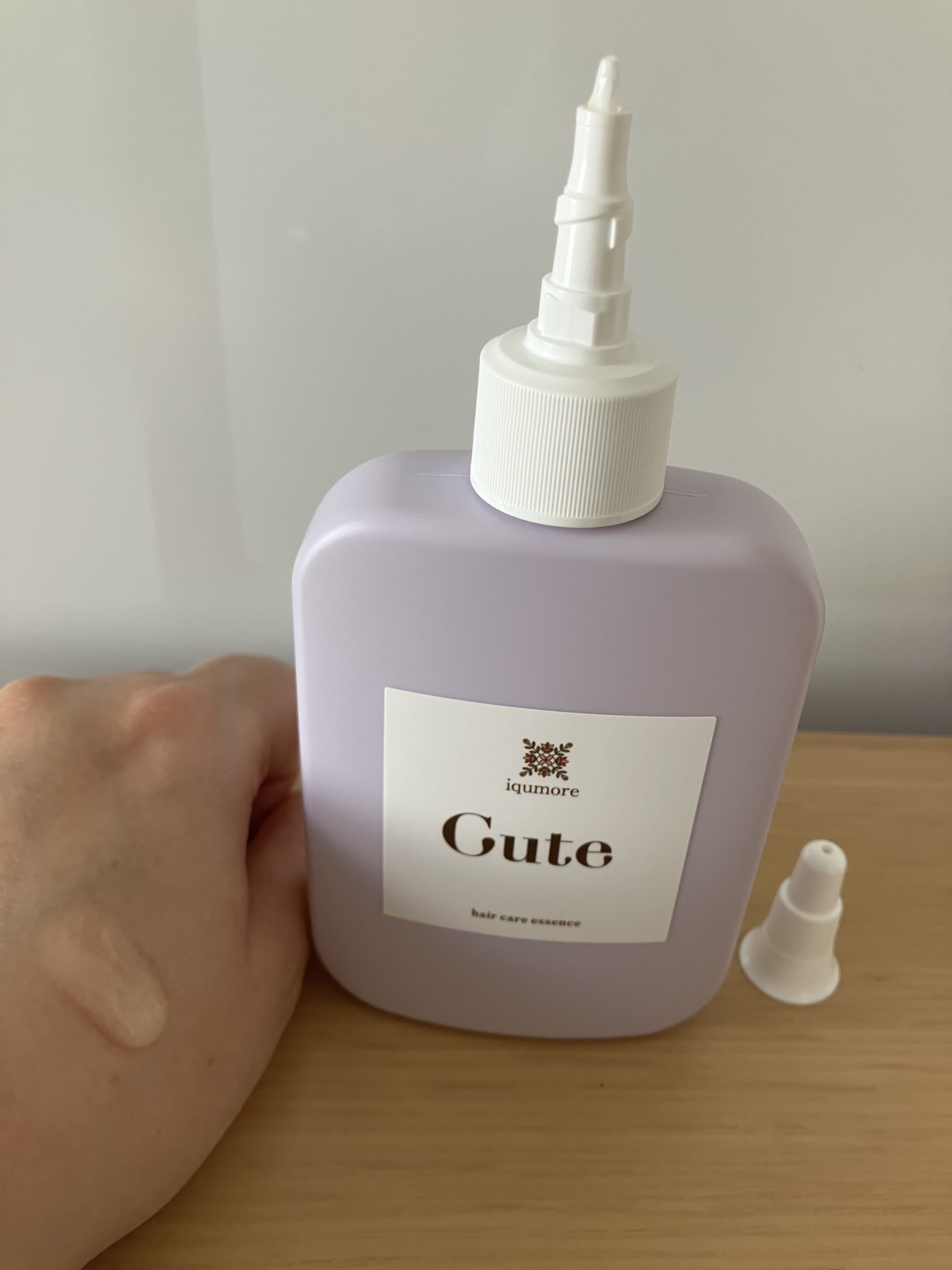 キュートヘアケアエッセンス/iqumore/頭皮ローションを使ったクチコミ（3枚目）