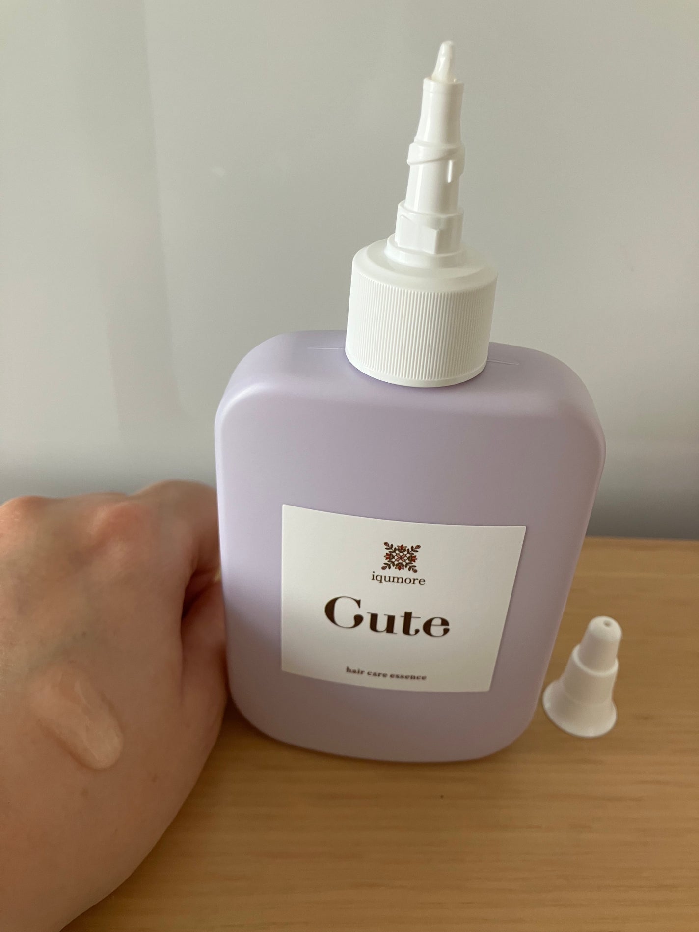 キュートヘアケアエッセンス/iqumore/頭皮ローションを使ったクチコミ(3枚目)