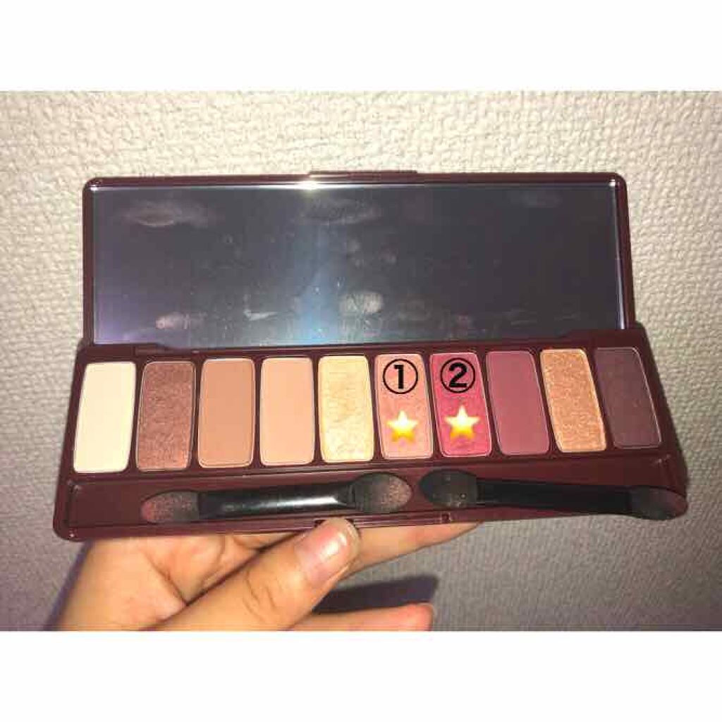 プレイカラー アイシャドウ/ETUDE/アイシャドウパレットを使ったクチコミ（2枚目）