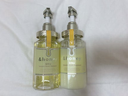 シルキー スムースモイスチャー シャンプー 1.0/ヘアトリートメント 2.0/&honey/市販シャンプーを使ったクチコミ(2枚目)