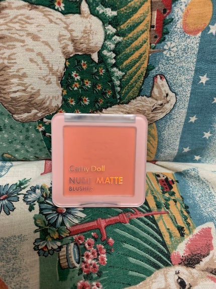 ヌードマットブラッシャー/CathyDoll/パウダーチークを使ったクチコミ(1枚目)