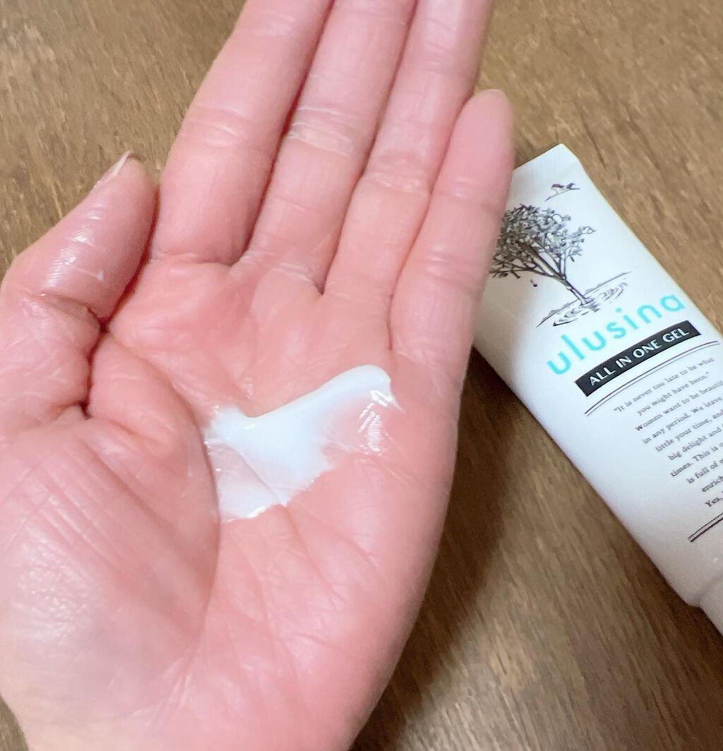 ulusina ウルシナ オールインワンジェル/tifi/オールインワン化粧品を使ったクチコミ(2枚目)