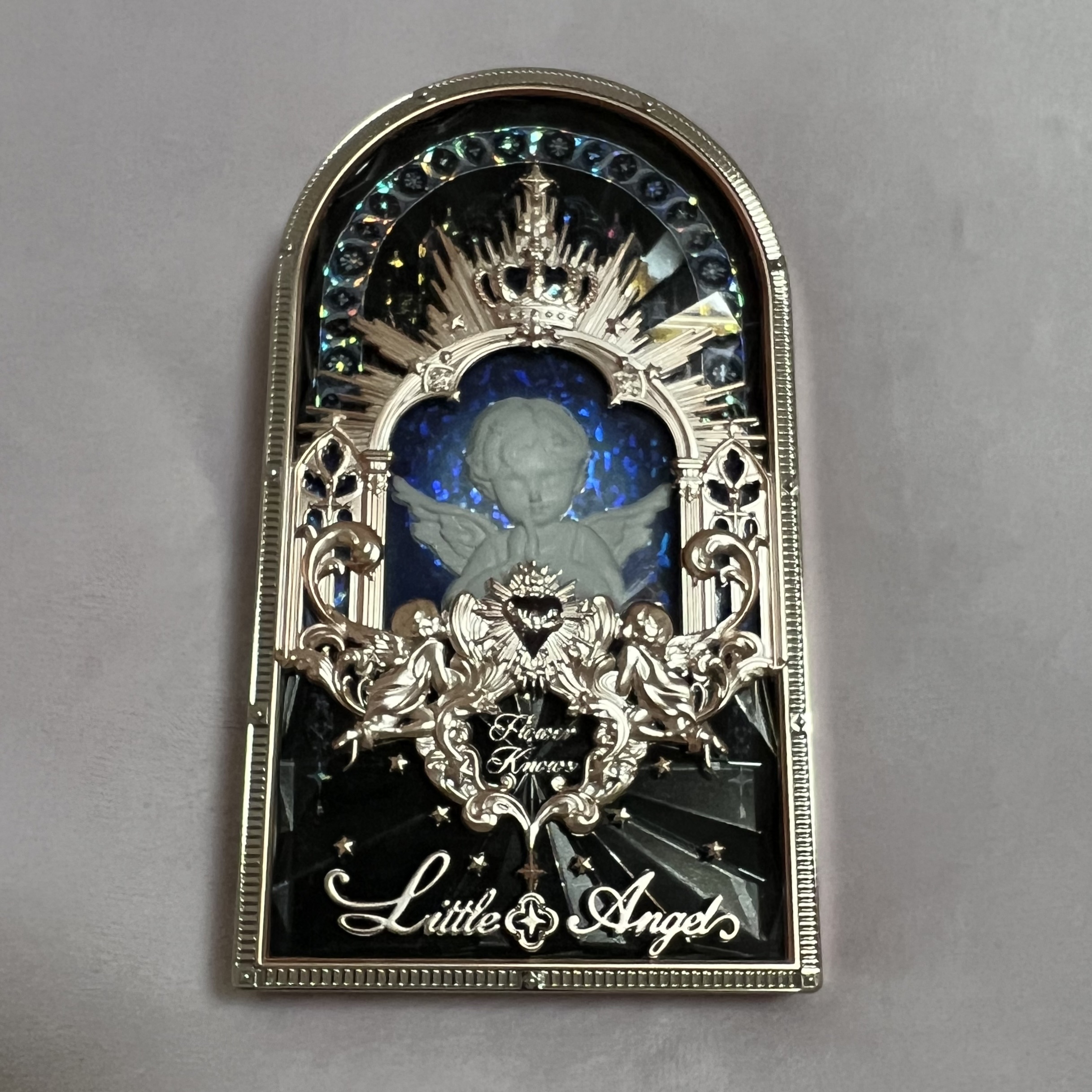 フラワーノーズ リトルエンジェルコレクション 9色アイシャドウパレット 02 Weeping Angel(哭泣天使)/FlowerKnows/アイシャドウパレットを使ったクチコミ（1枚目）