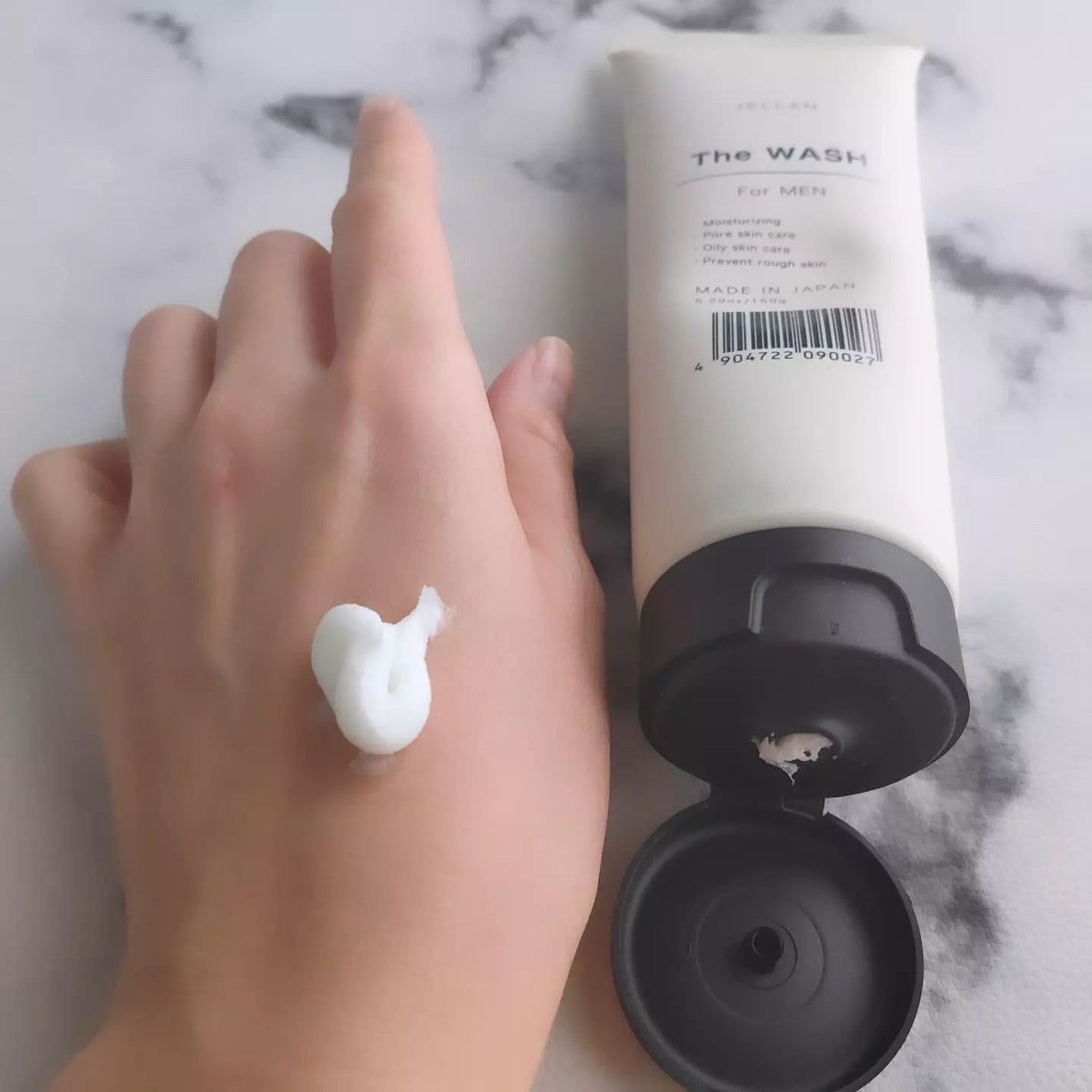 ジェ・ラン ザ・ウォッシュ/JELLAN/洗顔フォームを使ったクチコミ(4枚目)