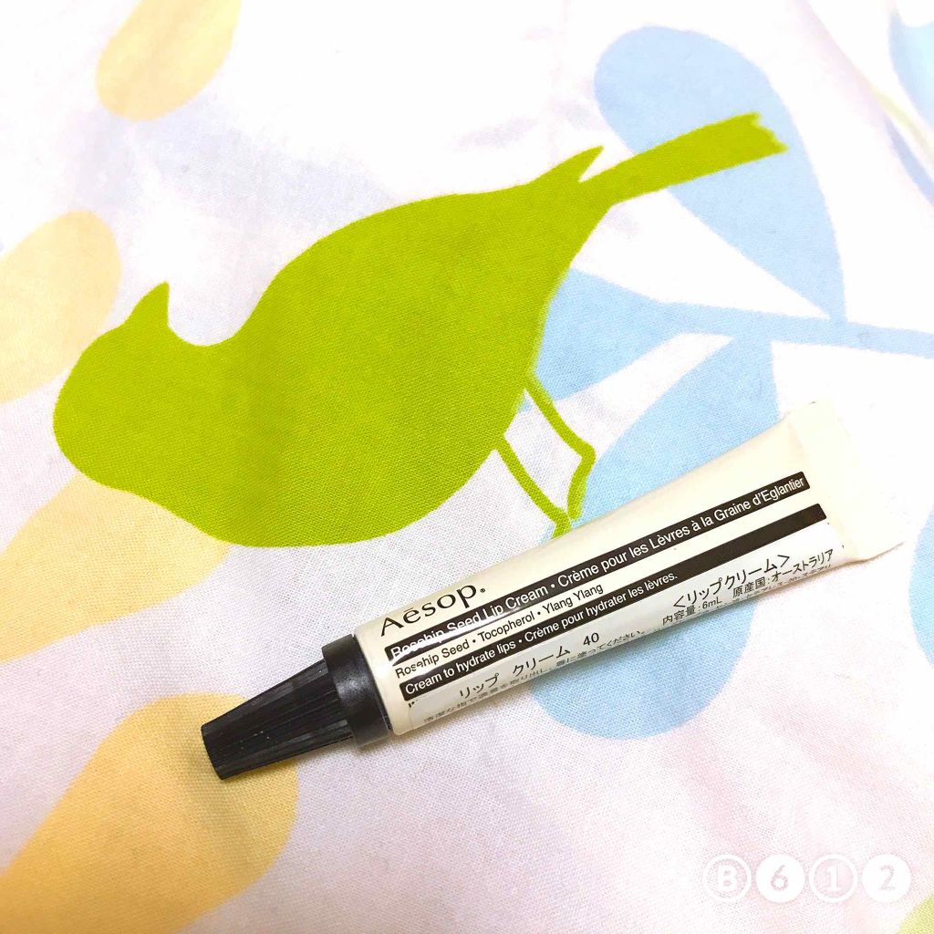 リップクリーム 40/Aesop/リップケアを使ったクチコミ（1枚目）