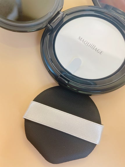 ドラマティックエッセンスクッション グロウ/マキアージュ/クッションファンデーションを使ったクチコミ(4枚目)