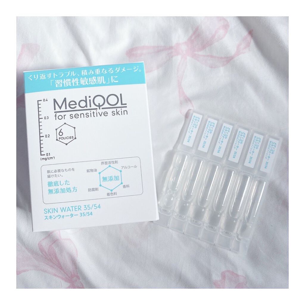メディコル スキンウォーター 35/54/ナノエッグ/化粧水を使ったクチコミ（2枚目）