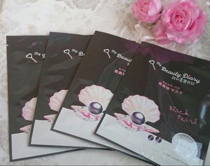 黒真珠マスク/我的美麗日記/シートマスク・パックを使ったクチコミ(3枚目)