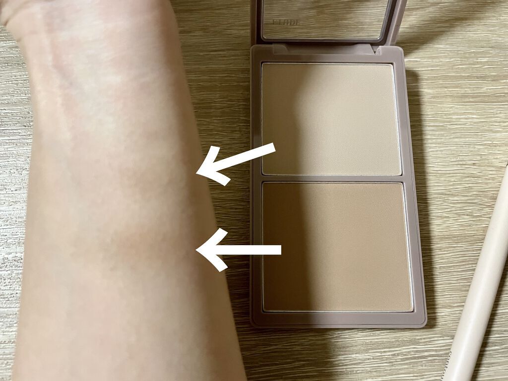 コントゥアパウダー ノーズシャドウブラシ/ETUDE/メイクブラシを使ったクチコミ（3枚目）