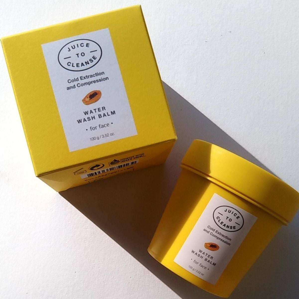ウォーターウォッシュバーム/JUICE TO CLEANSE/スクラブ・ゴマージュを使ったクチコミ(1枚目)