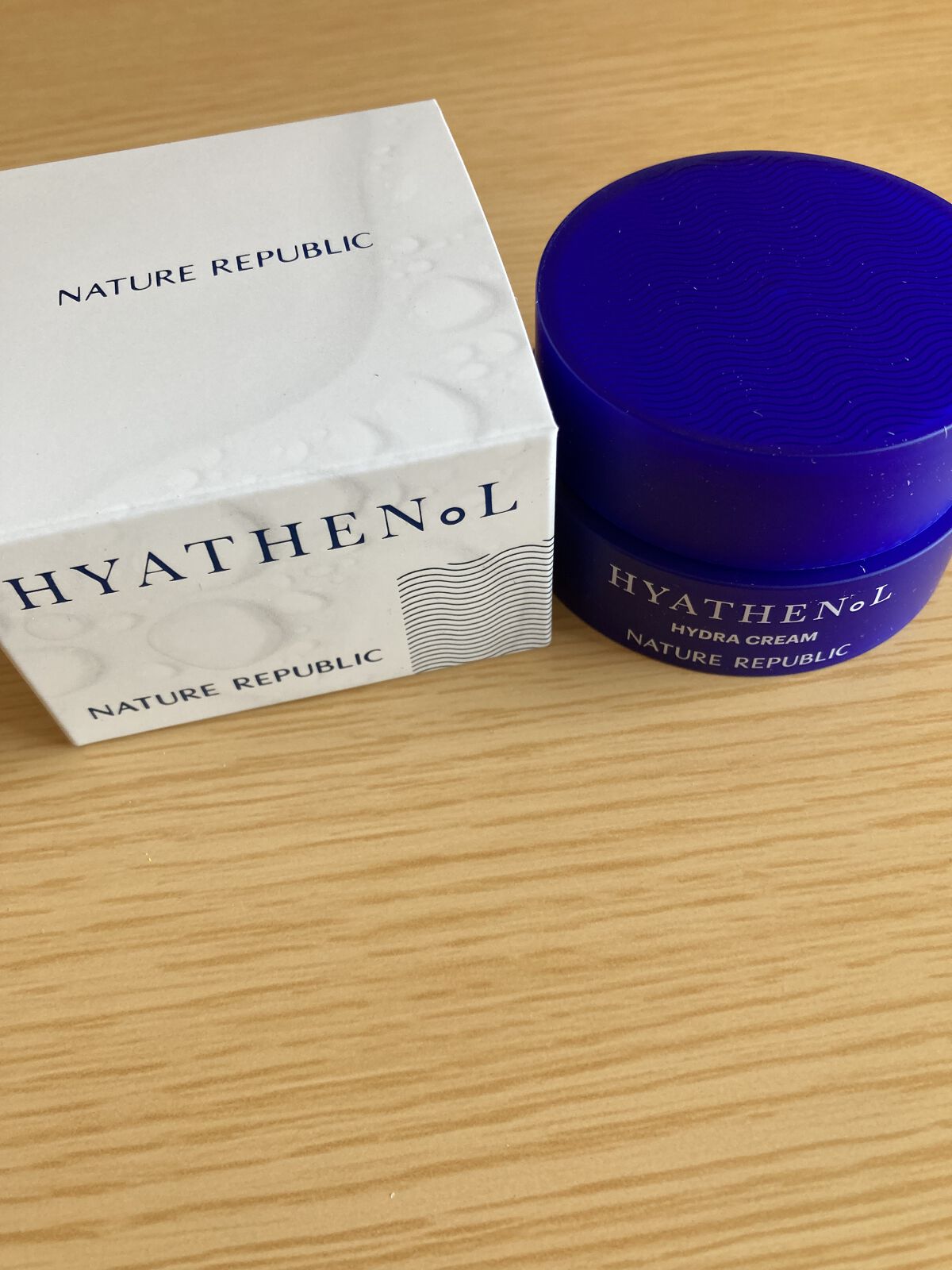 ヒアテノール　ハイドラクリーム/ネイチャーリパブリック/フェイスクリームを使ったクチコミ（3枚目）