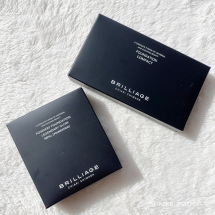 パウダリーファンデーション レジェンダリー グロウ/ブリリアージュ/パウダーファンデーションを使ったクチコミ(1枚目)