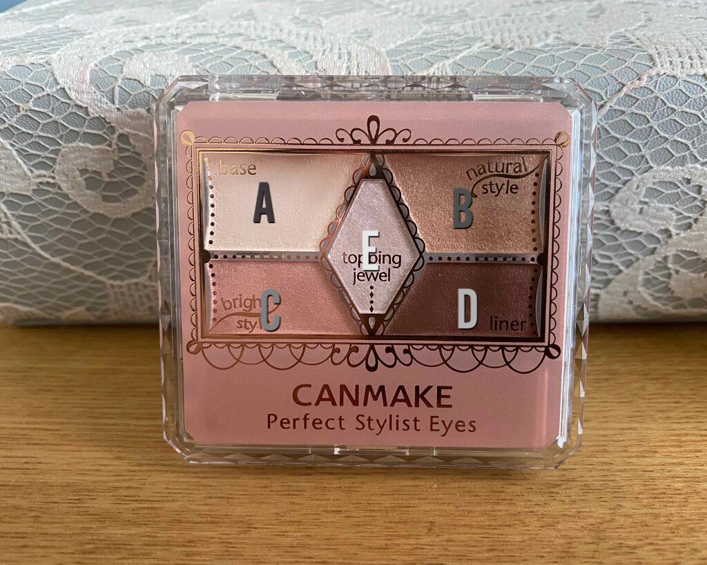 【旧品】パーフェクトスタイリストアイズ/キャンメイク/アイシャドウパレットを使ったクチコミ（1枚目）