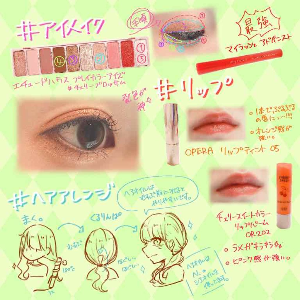 プレイカラー アイシャドウ/ETUDE/アイシャドウパレットを使ったクチコミ（2枚目）