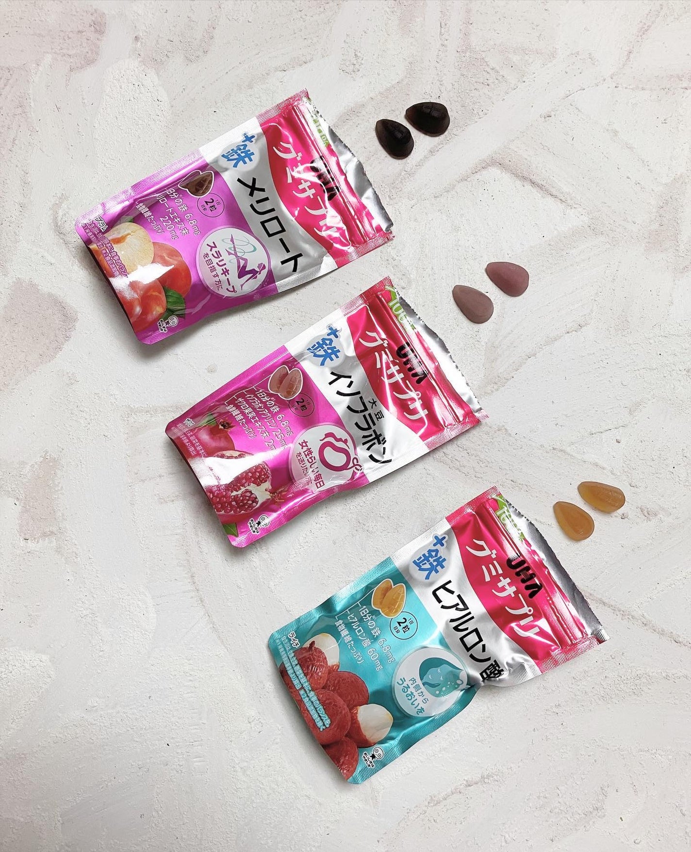 sakura on LIPS 「UHAのグミサプリに植物性*100%のインナーケアシリーズが登..」(2枚目)