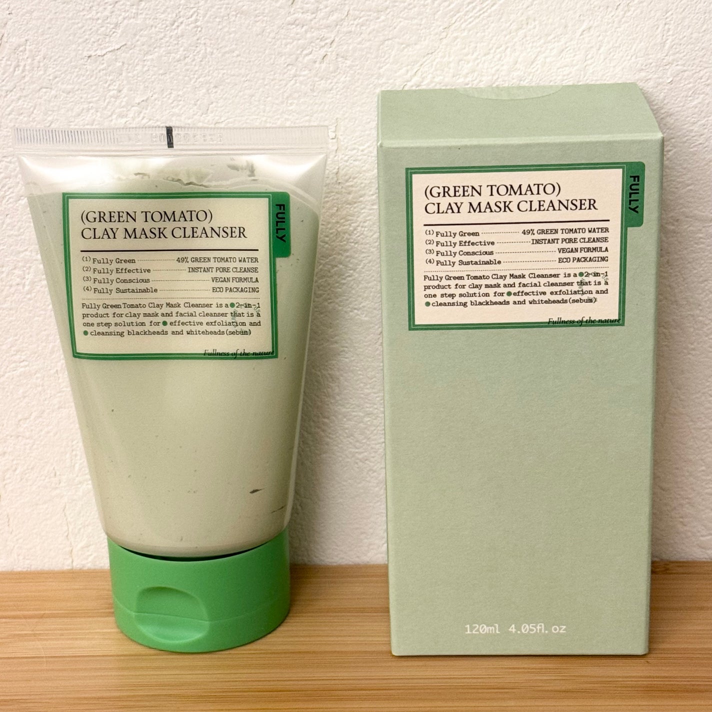 グリーントマトクレイマスククレンザー/FULLY/洗い流すパック・マスクを使ったクチコミ(1枚目)