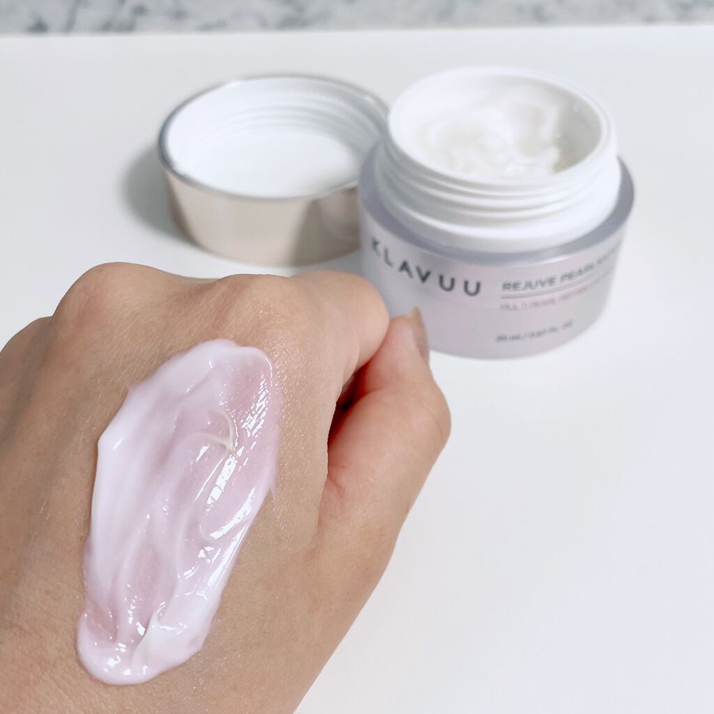 レジュブパールセーションマルチペプチドクリーム/KLAVUU/フェイスクリームを使ったクチコミ(8枚目)