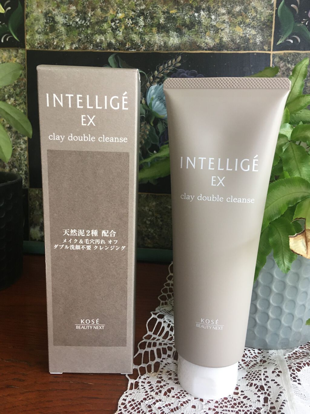 クレイ Ｗ クレンズ/アンテリージェEX/クレンジングクリームを使ったクチコミ（3枚目）