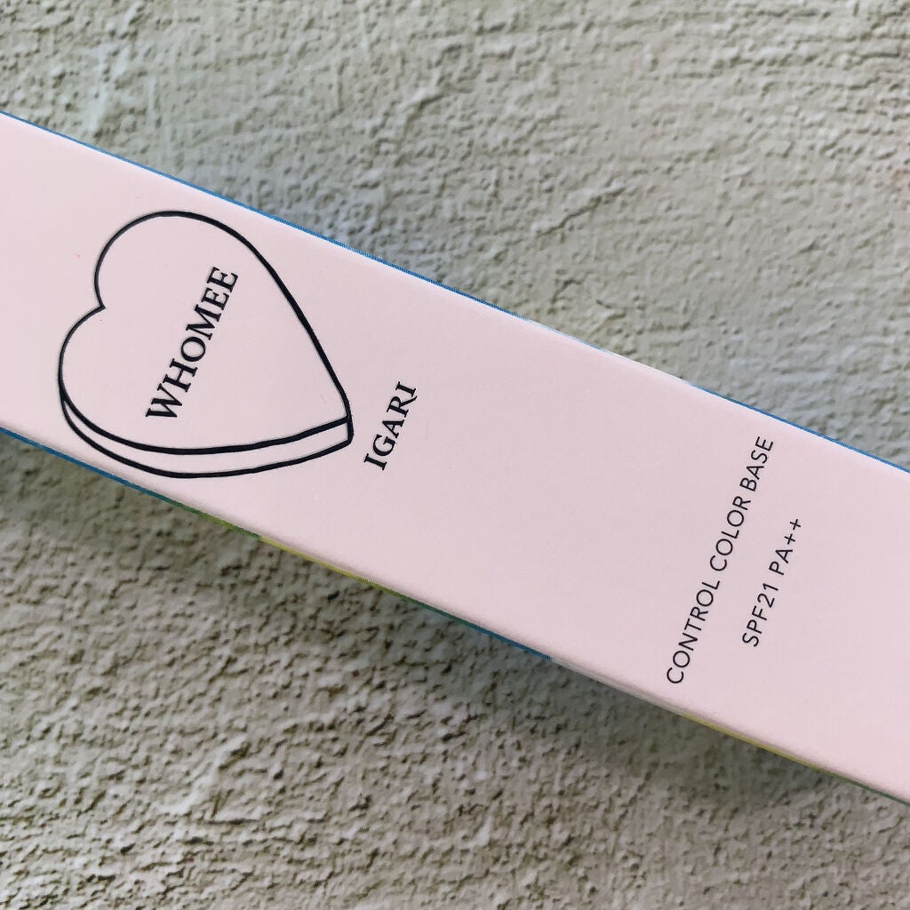 コントロールカラーベース/WHOMEE/化粧下地を使ったクチコミ(2枚目)