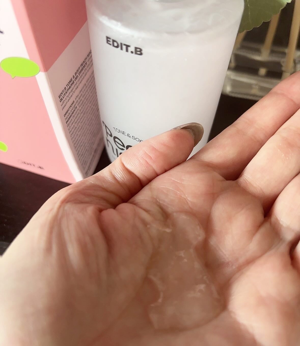 ピーチ ナイアシンアミド GLT ジェルエッセンス/EDIT.B/美容液を使ったクチコミ(2枚目)