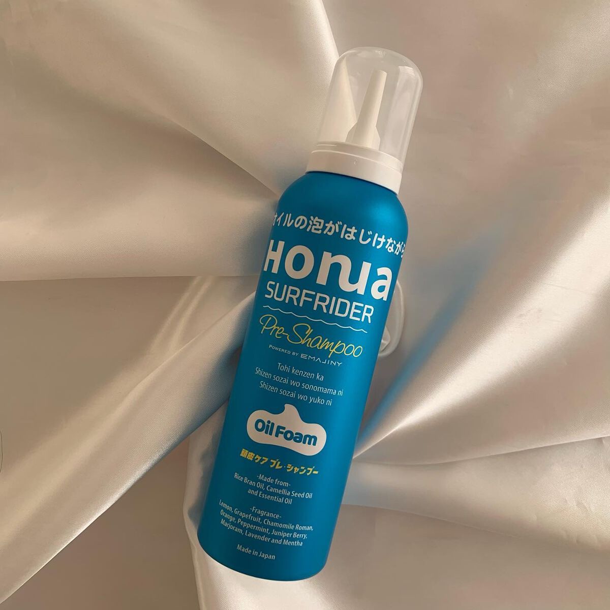 HONUA surfrider 頭皮ケア プレシャンプー/EMAJINY/頭皮クレンジングを使ったクチコミ(1枚目)