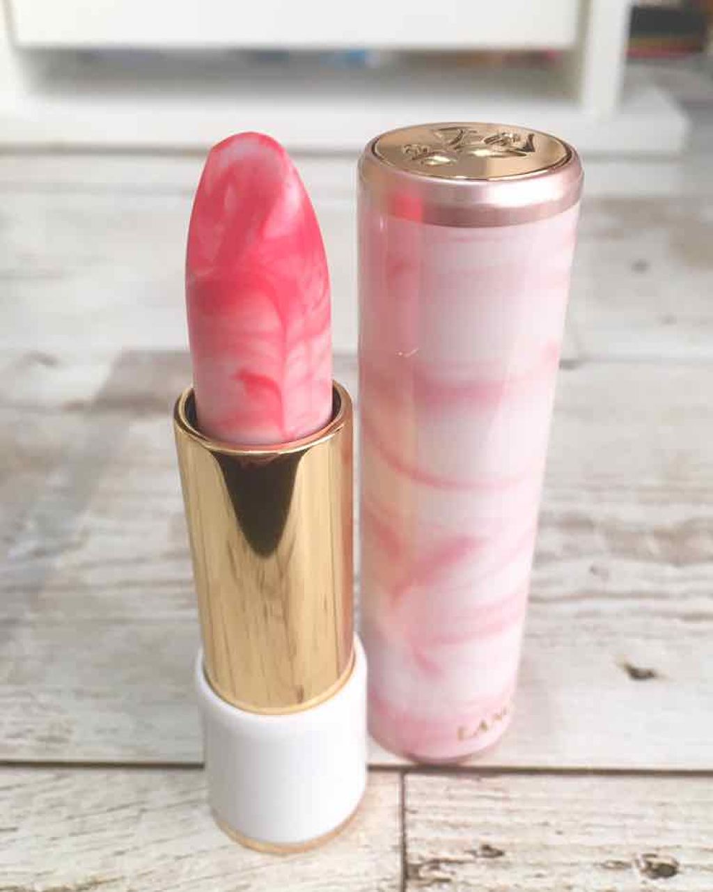 ラプソリュ トーン アップ バーム/LANCOME/口紅を使ったクチコミ(1枚目)