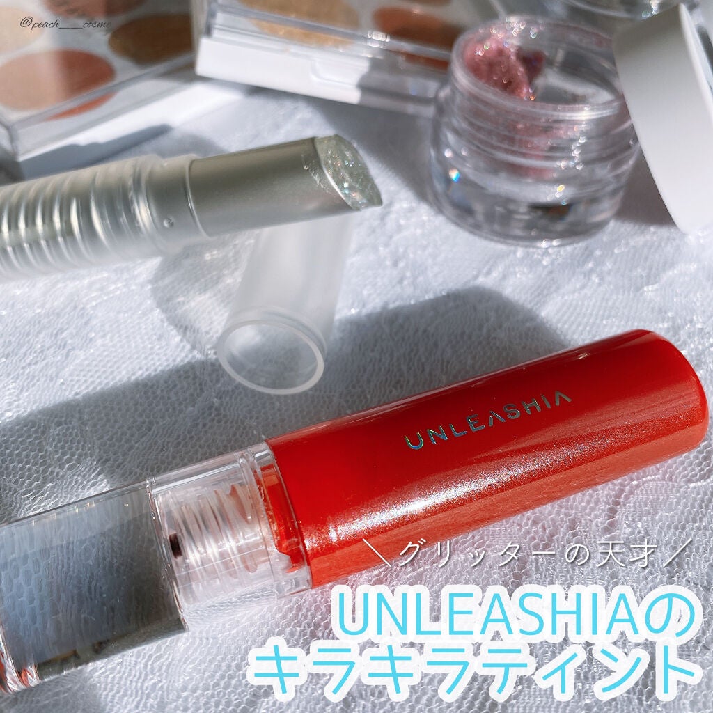 ノンスティッキーダズルティント/unleashia/リップティントを使ったクチコミ(1枚目)