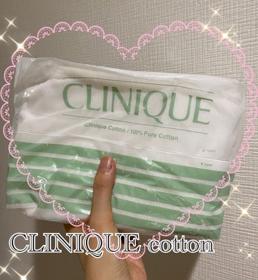 クリニーク コットン N/CLINIQUE/コットンを使ったクチコミ（1枚目）