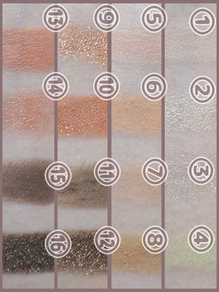 ソフトブラーリングアイパレット/wakemake/アイシャドウパレットを使ったクチコミ(4枚目)