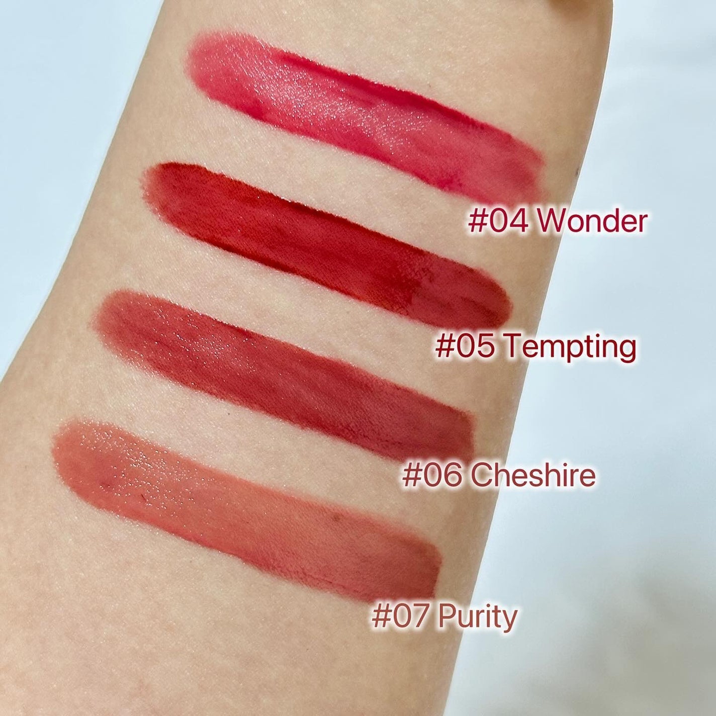 アイシーグロウティント/MUZIGAE MANSION/口紅を使ったクチコミ(3枚目)