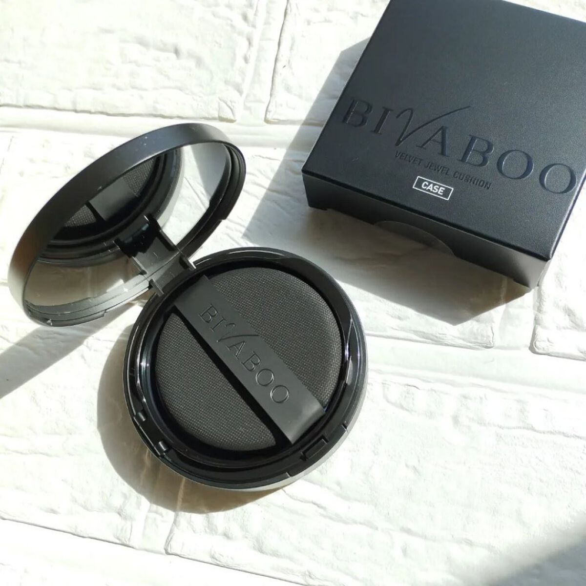 ベルベットジュエルクッション/BIVABOO/クッションファンデーションを使ったクチコミ（2枚目）