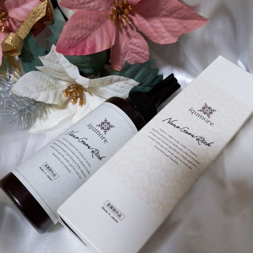 ナノグロウリッチ/iqumore/頭皮ローションを使ったクチコミ（1枚目）