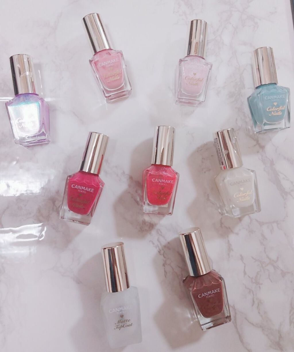 カラフルネイルズ/キャンメイク/マニキュアを使ったクチコミ(1枚目)