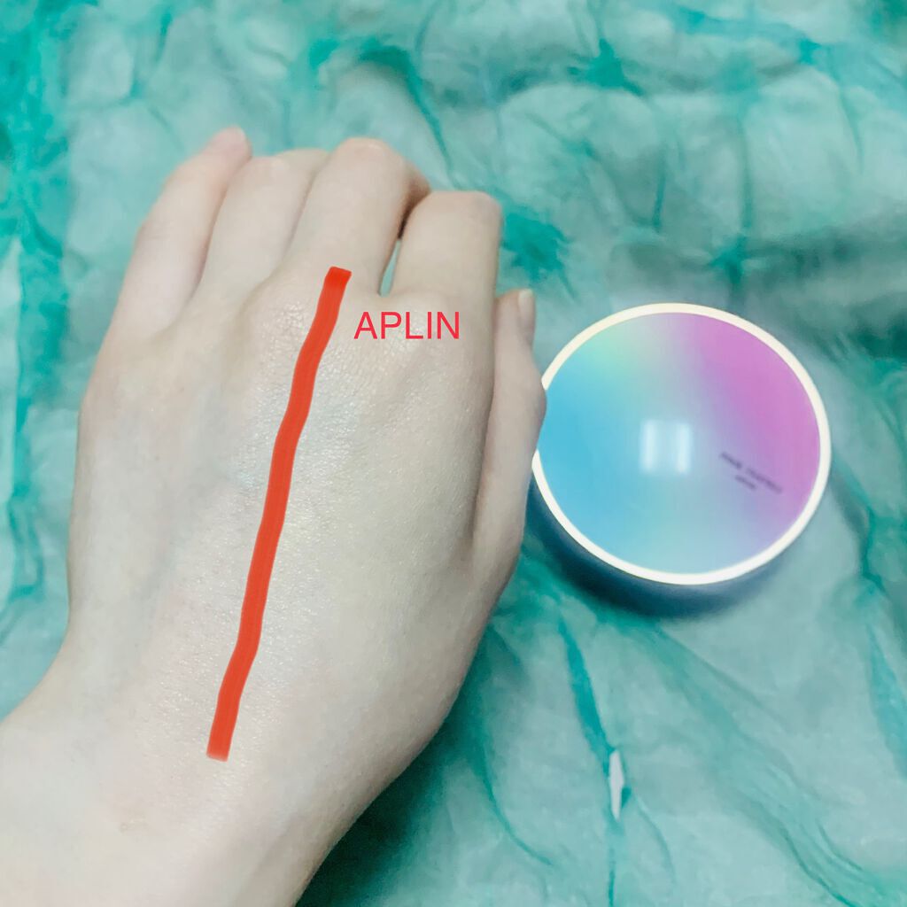ピンクティーツリーカバークッション/APLIN/クッションファンデーションを使ったクチコミ(3枚目)