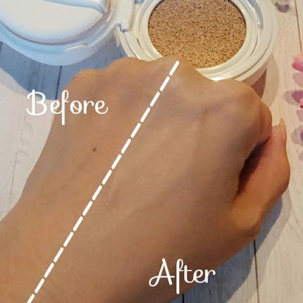 オーガニッククッションコンパクト/アクア・アクア/クッションファンデーションを使ったクチコミ(4枚目)