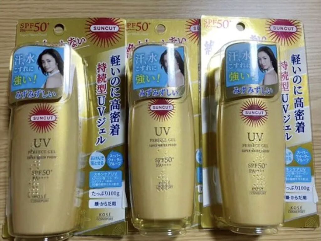 サンカットR パーフェクトUV ジェル/サンカット®/日焼け止めジェルを使ったクチコミ（1枚目）