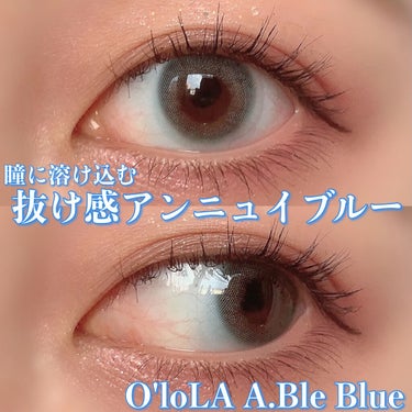 エーブルワンデーグレー(A.ble 1day Gray)/OLOLA/ワンデー（１DAY）カラコンを使ったクチコミ（1枚目）