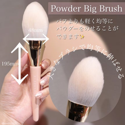 ひまちゃん /垢抜けの参考書 on LIPS 「【新作】〜めちゃ軽!!!サラッサラのライスエアーパウダー〜。...」(5枚目)